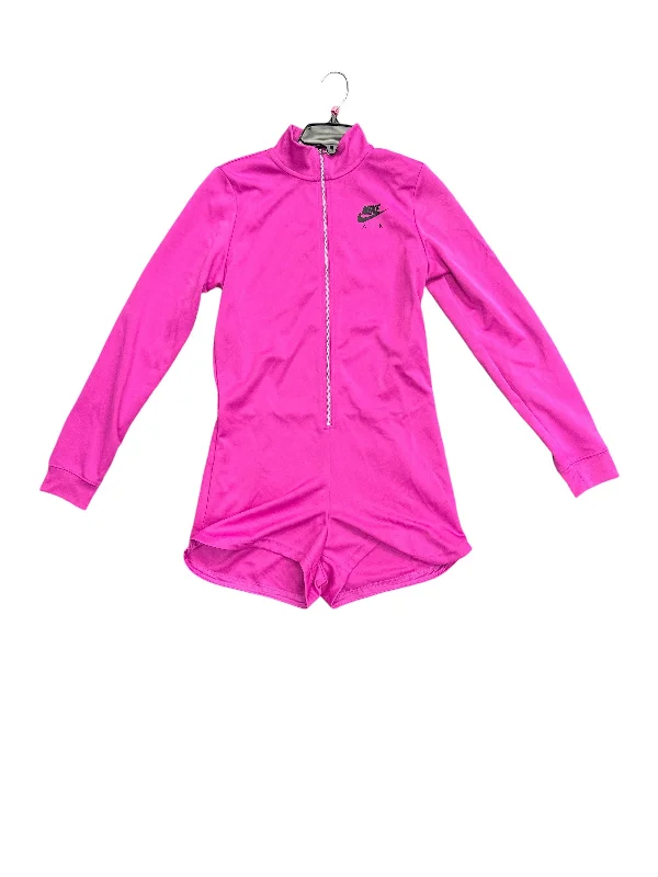 Athletic Dress By Nike Apparel In Pink, Size: S