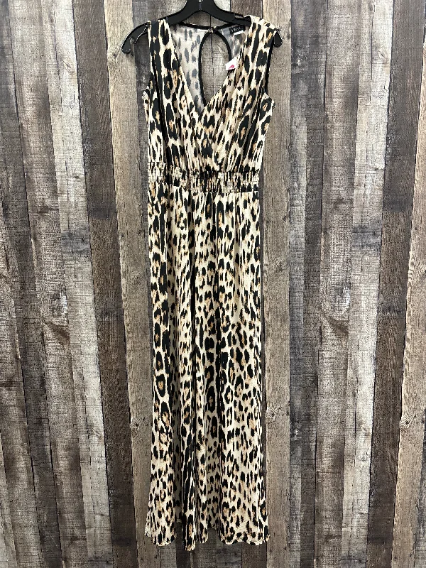 Jumpsuit By Venus In Animal Print, Size: M