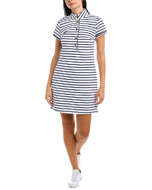 Sail to Sable Button Front Mini Dress