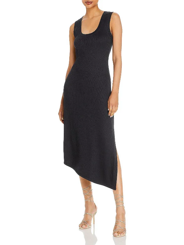 Womens Asymmetric Long Maxi Dress