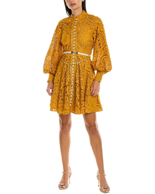 Zimmermann Anneke Lace Mini Dress