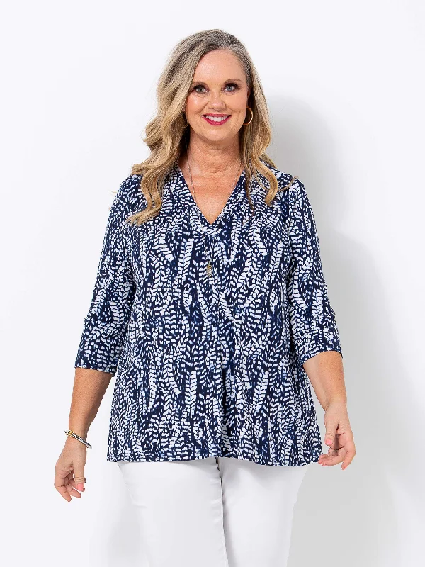 Indigo Batik Top