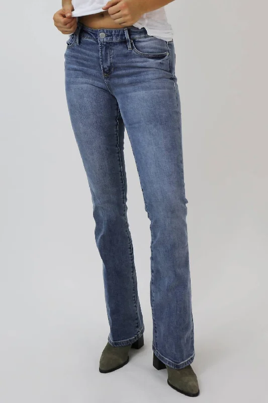 Jaxtyn High Rise Bootcut Jean In Waikiki