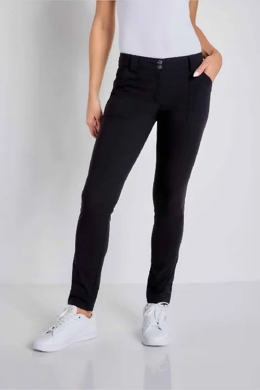 Mccall Skinny Leg Pants In Black