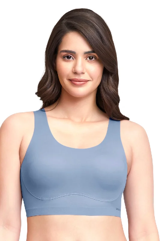 Skins Support Scoop Neck Bra - Tempest