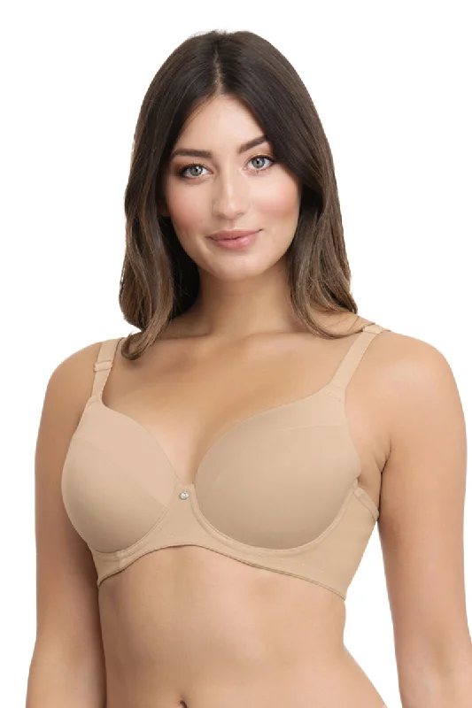 Smooth Definition Padded Wired T-shirt Bra - Sandalwood