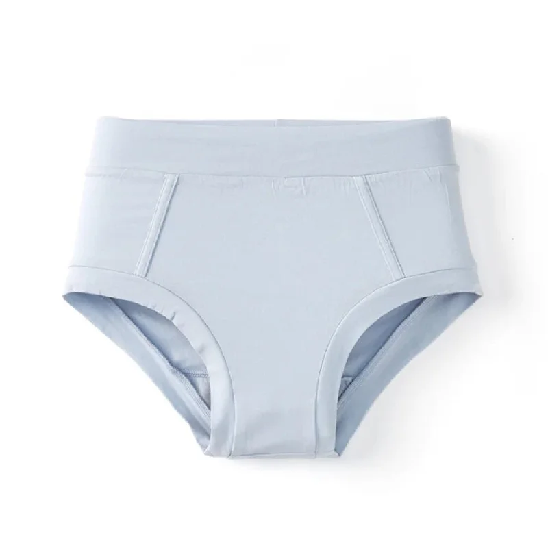 Bamboo & Organic Cotton Womens Underwear Brief - Ice