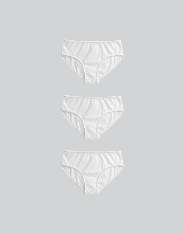 Hipster Trio ~ 3 Organic Cotton Underwear