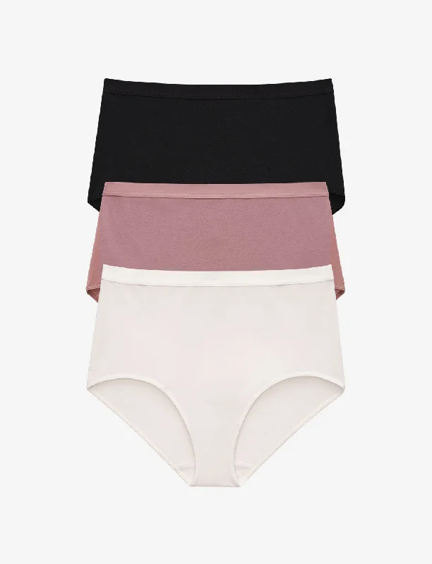 Organic Cloud Cotton Brief 3 Pack Box