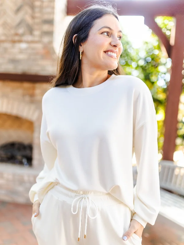 Cora Top | Ivory