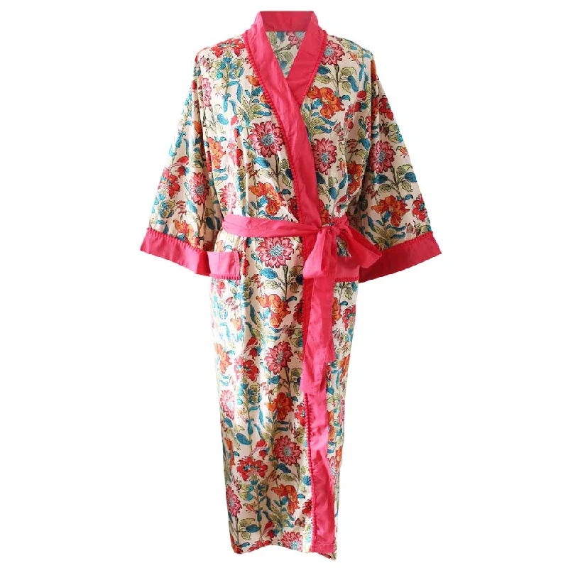 Floral Garden Dressing Gown