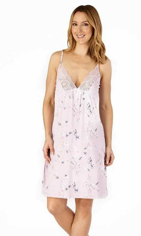 Slenderella Gaspe Pink Chemise