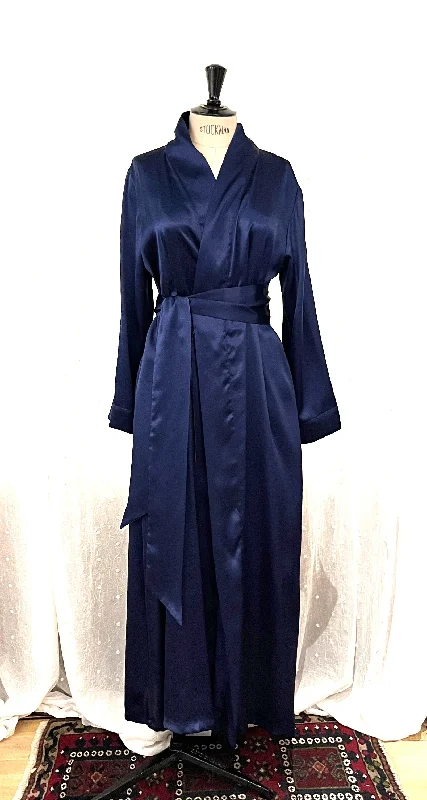 Italian Pure Silk Dressing Gown (in stock, 3-day dispatch)