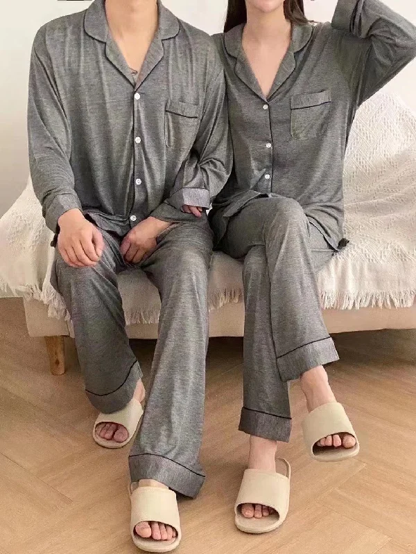 PJS Cloudy Couple Pajamas Set