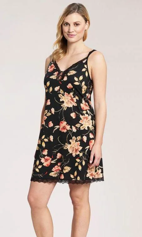 Rosch Chemise in Black Floral Print