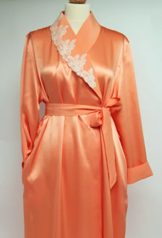 SALE Poema Pure Silk Dressing Gown (In stock, 3-day dispatch)