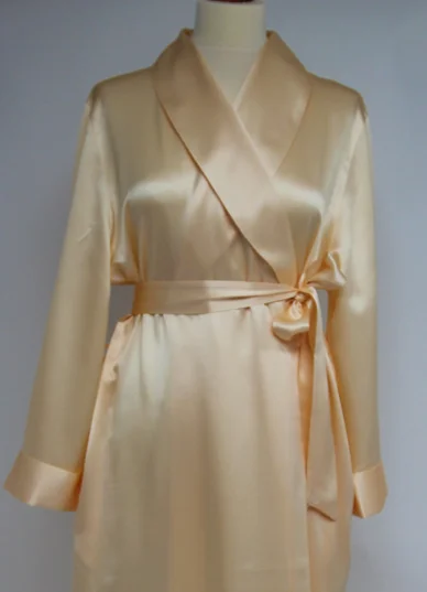 SALE Pure Silk Dressing Gown (In stock, 3-day dispatch)