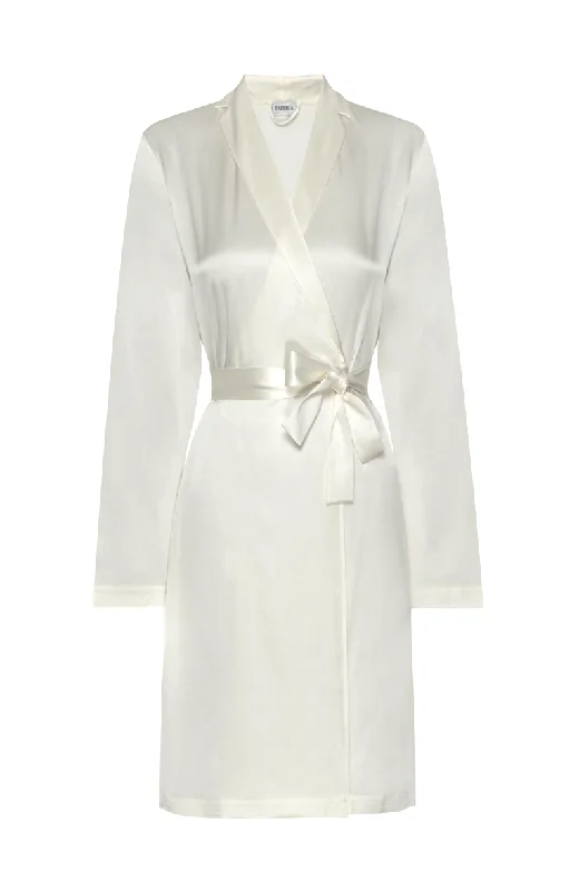 SALE Pure Silk Short Robe (In stock, 3-day dispatch)