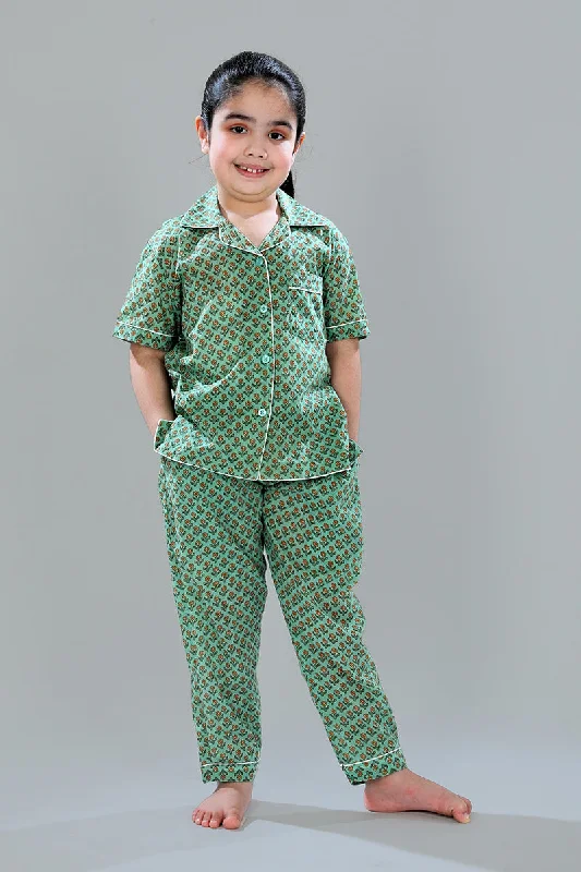 Short Sleeves Pajama Set for Girls