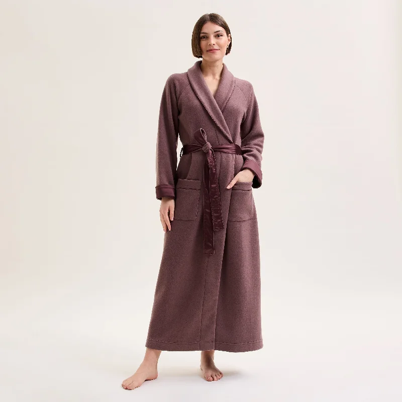 Soft Full Length Fleece Dressing Gown (in stock, 3-day dispatch)