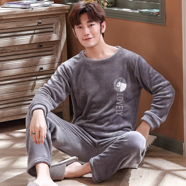 men pajamas winter  24