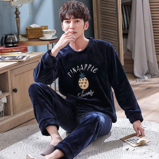 men pajamas winter  14