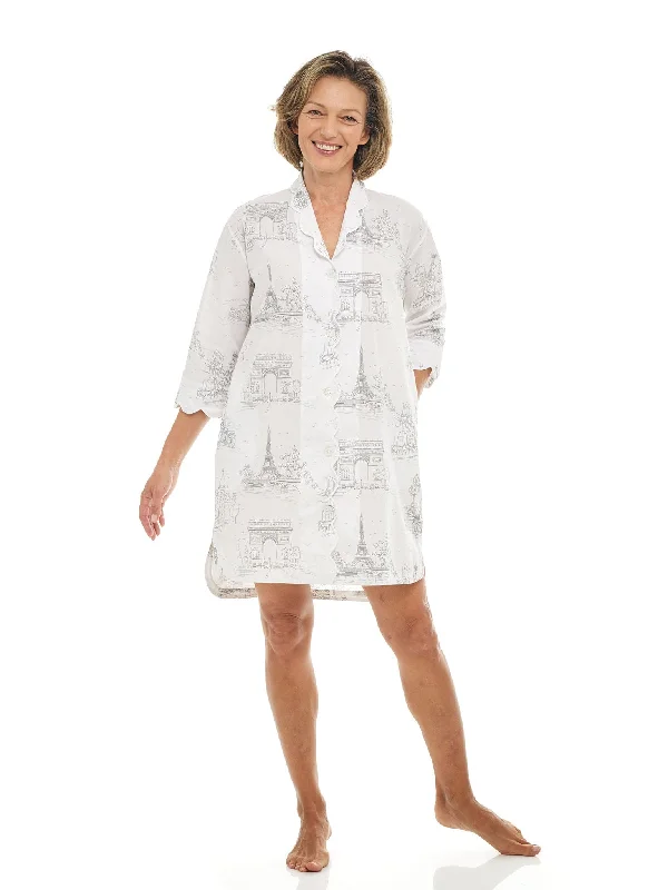 Paris Print Nightshirt